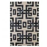 $115 MARANDA PERFORMANCE WOOL GEOMETRIC INDOOR RUG
