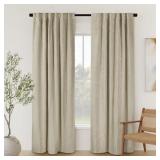 KAORI CHENILLE ROOM DARKENING SINGLE CURTAIN PANEL