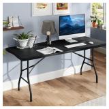 6 FT PORTABLE FOLDING TABLE W/HDPE TABLETOP SAFE L