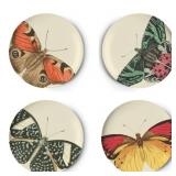METAMORPHOSIS SIDE 4 PIECE 9" MELAMINE SALAD PLATE