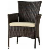 1 LOT OF (2) BONDY PATIO WICKER CHAIRS