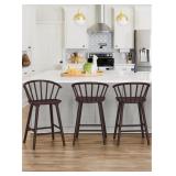 $402 WINSON WINDSOR 24 IN.ESPRESSO SOLID WOOD BAR