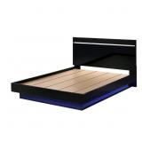 $1300 AROSH SOLID WOOD PLATFORM BED - SIZE: KING