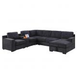 NISVET UPHOLSTERED SECTIONAL