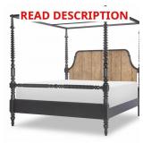 BOBBIN POST KING / CALIFORNIA KING - BARNWOOD OAK