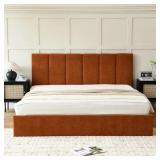 JUANETTA HYDRAULIC LIFT UP STORAGE UPHOLSTERED PLA