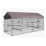 AIR7009 RABBIT METAL PLAYPEN, BLACK