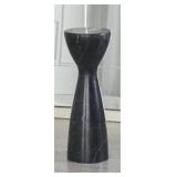 $1172 GLOBAL VIEWS 8" ROUND MARBLE END TABLE