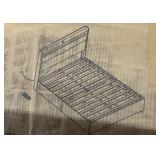 UPHOLSTERED BED FRAME WITH LIGHTS