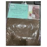 2 PEICE SHOWER CURTAIN SET