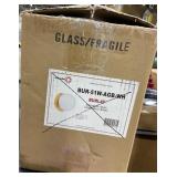 AGED BRASS/WHITE BURLAT