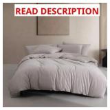 CALVIN KLEIN MODERN COTTON MELANGE SOLID COMFORTER