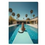 ART REMEDY MODERN TIGER ART CANVAS, SITTING AND TH