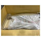 (2) VINTAGE GREY DINING CHAIRS