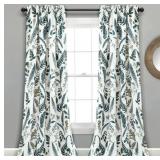 LUSH DECOR 84-IN WHITE LIGHT FILTERING ROD POCKET