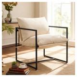 MODERN ACCENT CHAIR WITH ARMREST, COZY LIVING ROOM