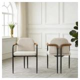 $220 DINNING CHAIR WITH IRON FRAME-SET