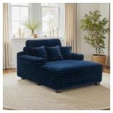 $350 UPHOLSTERED CHAISE LOUNGE