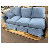 BLUE 1 ARM SOFA