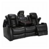 SEATCRAFT OMEGA SOFA LEATHER GEL, POWERED HEADREST