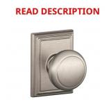 ANDOVER KNOB WITH ADDISON TRIM HALL AND CLOSET LOC