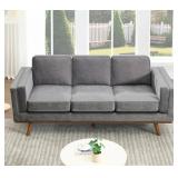 $840 ESTES INAYAT 84' UPHOLSTERED SOFA - UPHOLSTER