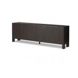 NOELINE SIDEBOARD - CRACKED SMOKED BLACK VENEER