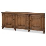 $3742 FRENCH COUNTRY SIDEBOARD, OLD PINE STAIN