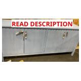 75 X 33  FOUR DOOR CONSOLE