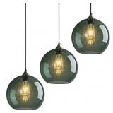 CHAROLYN 3 - LIGHT SINGLE PENDANT LIGHT GLOBE PEND