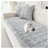 JIAN YA NA FUZZY SOFA COVER PROTECTIVE MAT, NON-SL