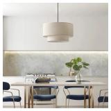 $119 MARRIUM 1-LIGHT 20 INCH OVERSIZE FABRIC LAMPS