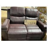 LEATHER RECLINER LOVESEAT