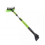 CAR SNOW BRUSH ICE SCRAPER SQUEEGEE FOAM GRIP 3 IN