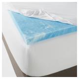 TWIN 2" COOL TOUCH MEMORY FOAM MATTRESS TOPPER - T