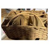 KILPPENHOP RATTAN WOVEN STEEL FRAME BASKET