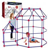OLEFUN 180 PACK FORT BUILDING KITS FOR KIDS 4, 5,
