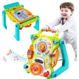 IPLAY, ILEARN 3 IN 1 BABY WALKER SIT TO STAND TOYS
