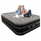 QUEEN AIR MATTRESS QUEEN WITH BUILT IN PUMP 16' DO