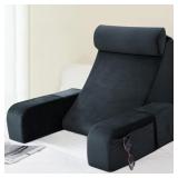 ENITYA BACK PILLOW FOR BED SITTING UP, 19" READING