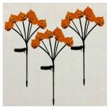 LEWIS&WAYNE SOLAR HALLOWEEN PATHWAY LIGHTS 3 PACK