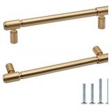 2-10 PACK CHAMPAGNE BRONZE CABINET PULLS 5 INCH/12