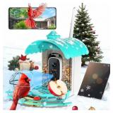 SMART BIRD FEEDER WITH CAMERA, AI IDENTIFY BIRDS S