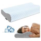CERVICAL NECK PILLOW FOR PAIN RELIEF, CONTOUR MEMO