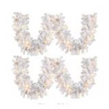 HOTOP 9 FT FAUX SPRUCE ARTIFICIAL CHRISTMAS GARLAN