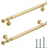 2-10 PACK BRUSHED GOLD CABINET PULLS 5 INCH/128MM