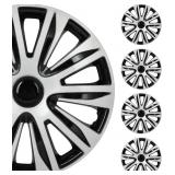SCITOO CAR WHEEL RIM SKIN 4 PACK 15 INCH COVER HUB