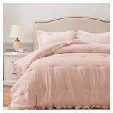 HARBOREST KING COMFORTER SET BLUSHER - SHABBY CHIC