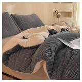 3D JACQUARD DESIGN COMFORTER SET, ULTRA-SOFT WARM