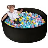EXTRA LARGE SOFT BALL PIT FOR TODDLER, 51 X 11.8 I